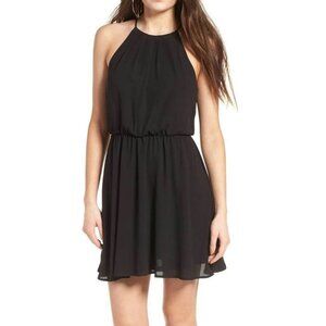 Lush Black Cocktail Dress, Medium